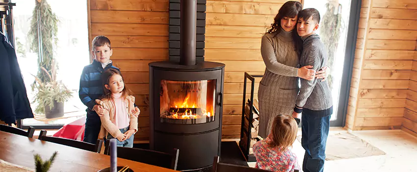 Morso Cast Iron Fireplace Insert Installation in Martha Lake, Washington