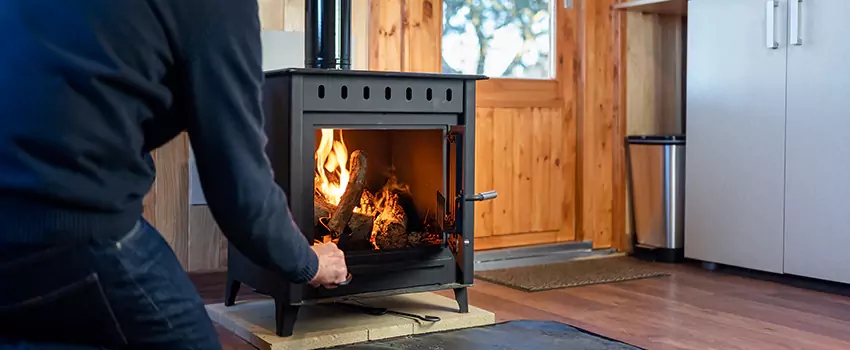 Open Hearth Wood Fireplace Installation in Martha Lake, WA