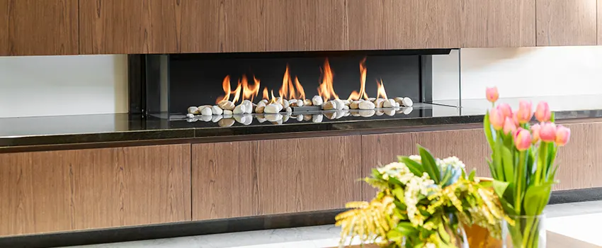 Double-height Fireplace Design Refurbishment in Martha Lake, Washington