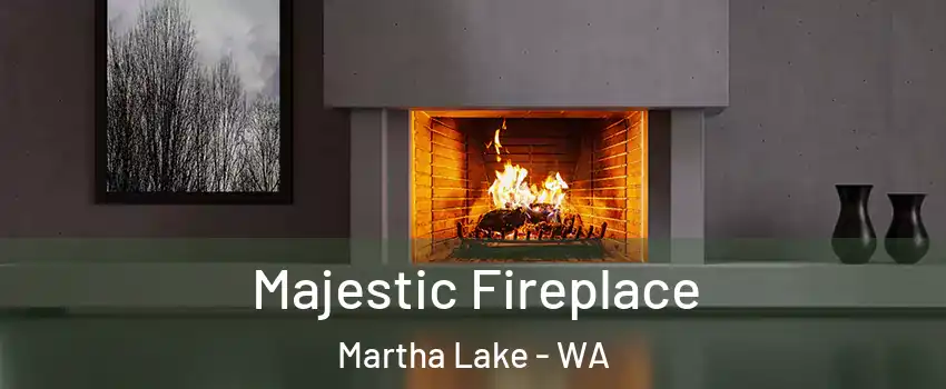  Majestic Fireplace Martha Lake - WA