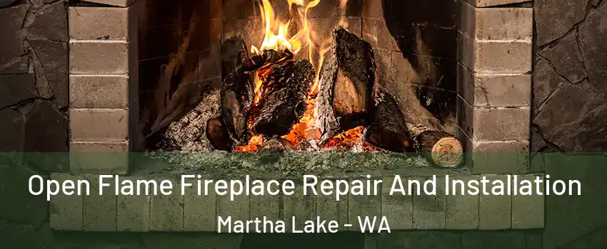  Open Flame Fireplace Repair And Installation Martha Lake - WA