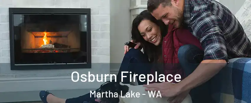  Osburn Fireplace Martha Lake - WA