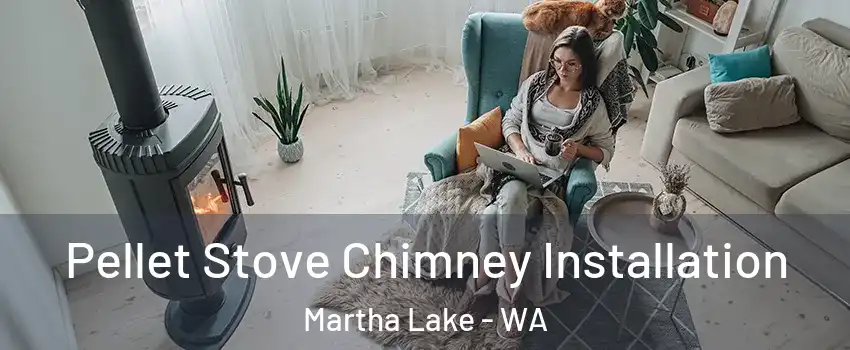  Pellet Stove Chimney Installation Martha Lake - WA